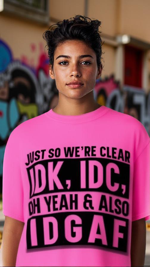 “Just So We’re Clear” Graphic Tee