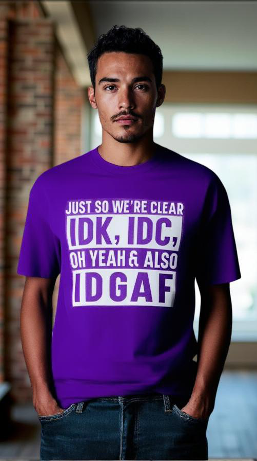 “Just So We’re Clear” Graphic Tee