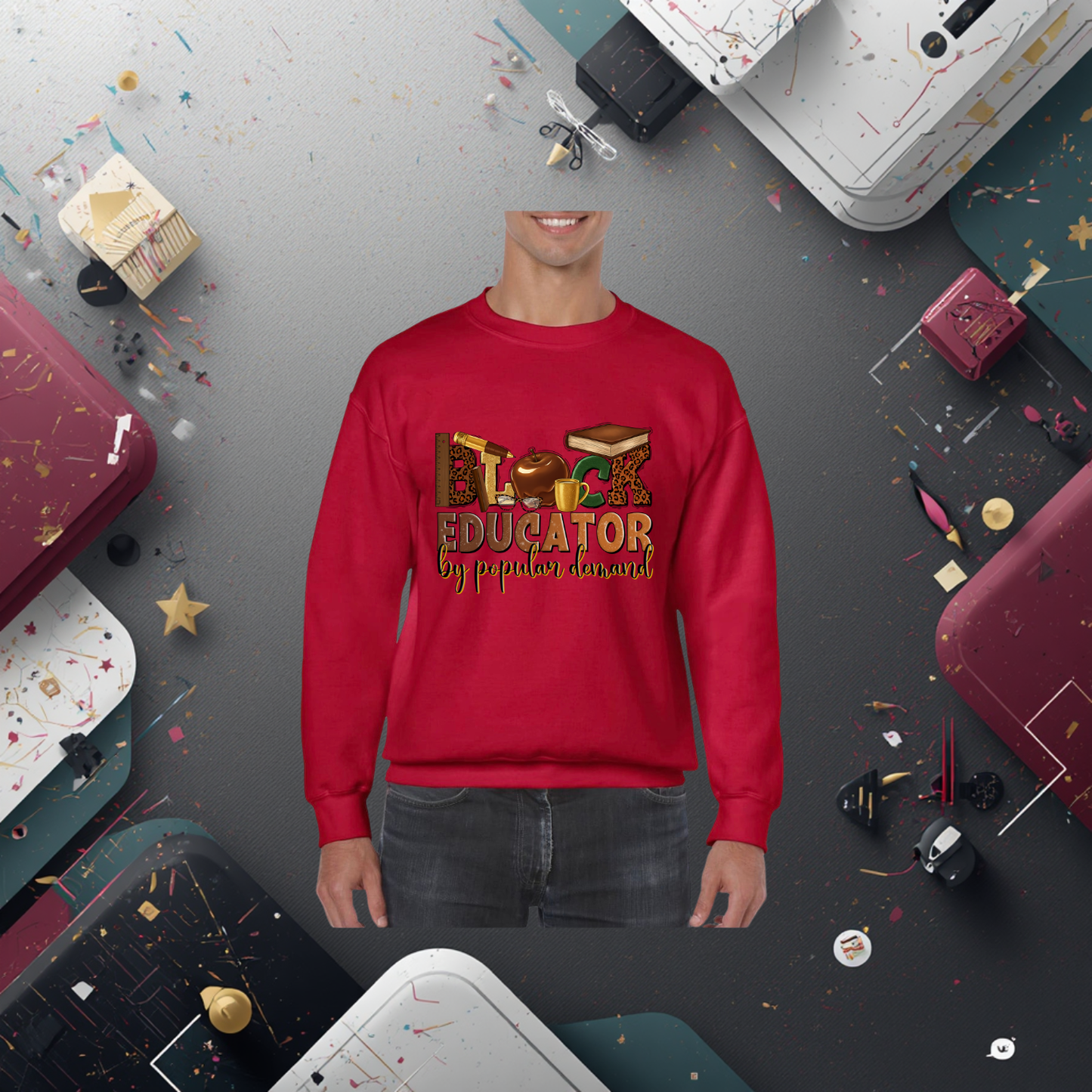 Black Educator "By Popular Demand" Sweatshirt