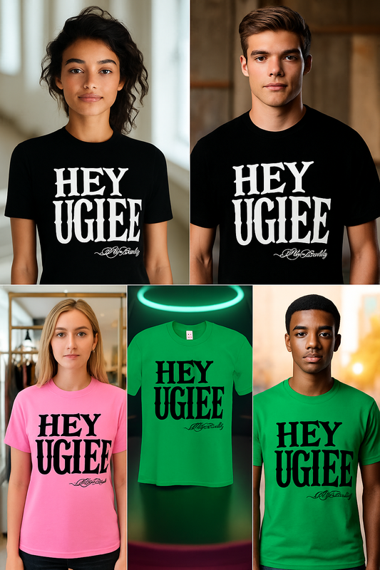 “HEY UGIEE” Street-Talk Tee