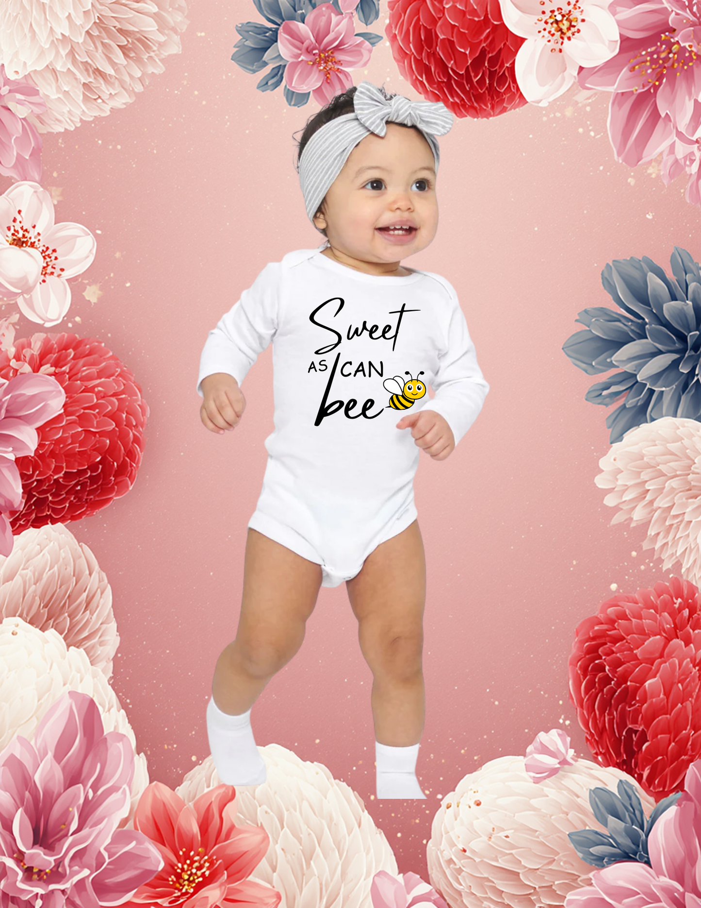 Sweet As Can Bee Baby Bodysuit
