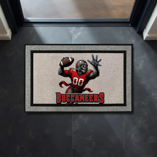 Tampa Bay Buccaneers Inspired Door Mat