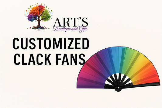 Customized Clack Fans – Bold, Loud & Unapologetically You