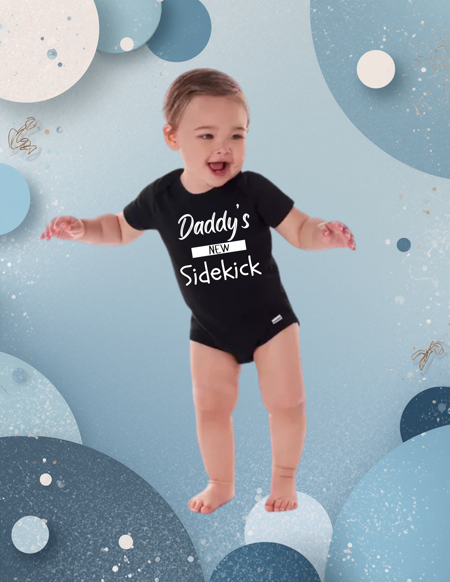 Daddy’s New Sidekick Baby Bodysuit