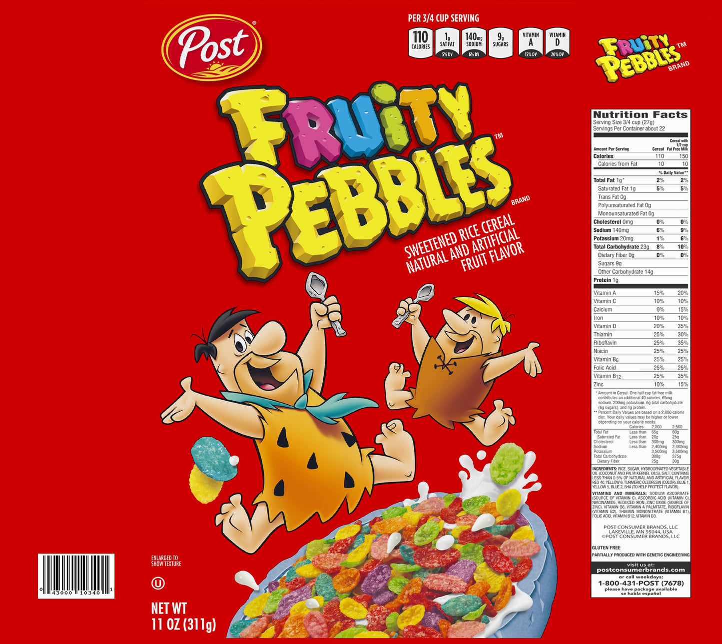 Tumbler: Fruity Pebbles UV Printed Tumbler – 20oz