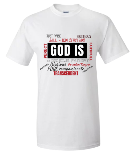 Short Sleeve Shirt - God Is Black & White