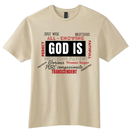 Short Sleeve Shirt - God Is Black & White