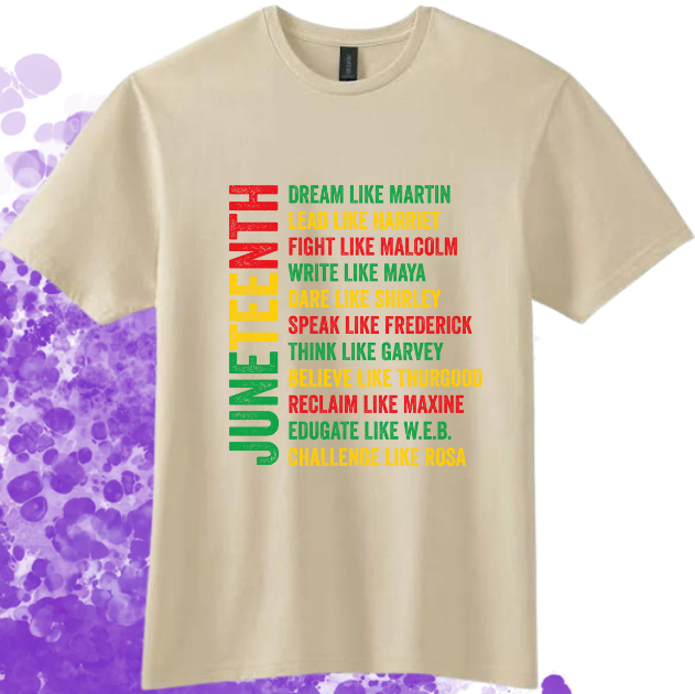 Short Sleeve T-shirt: Juneteenth 'Empowerment'