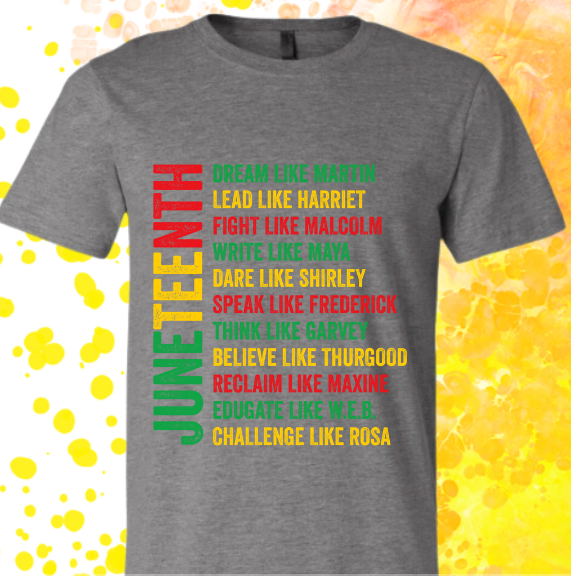 Short Sleeve T-shirt: Juneteenth 'Empowerment'