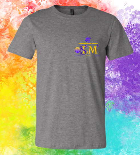 SLM3 Membership Ministry Missions Short Sleeve T-shirt Left Logo