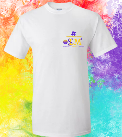 SLM3 Membership Ministry Missions Short Sleeve T-shirt Left Logo