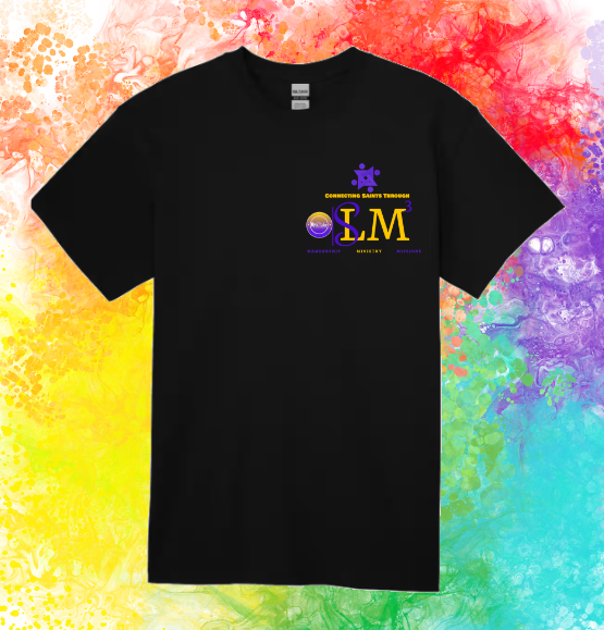 SLM3 Membership Ministry Missions Short Sleeve T-shirt Left Logo