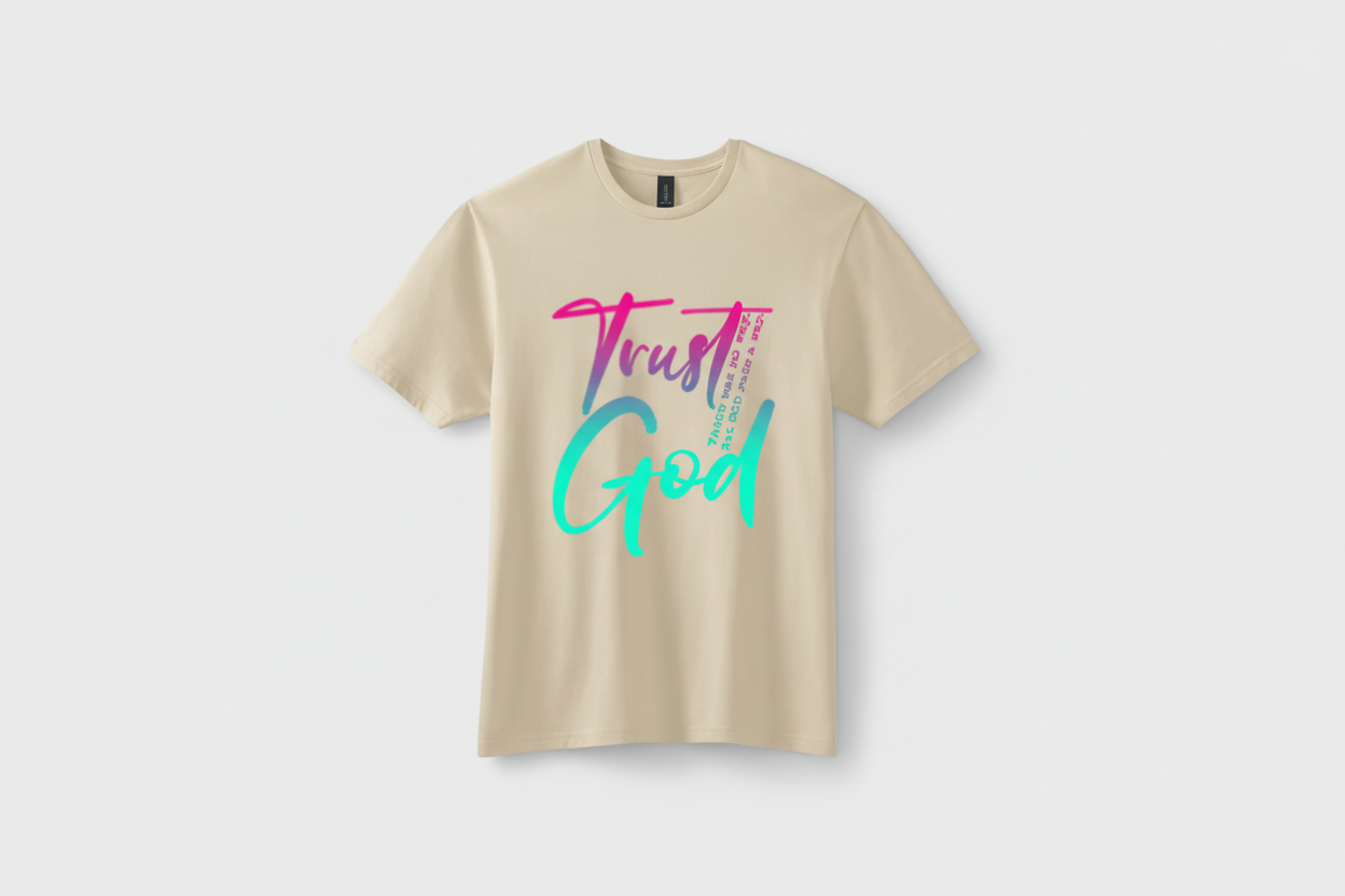 Short Sleeve T-shirt: Trust God
