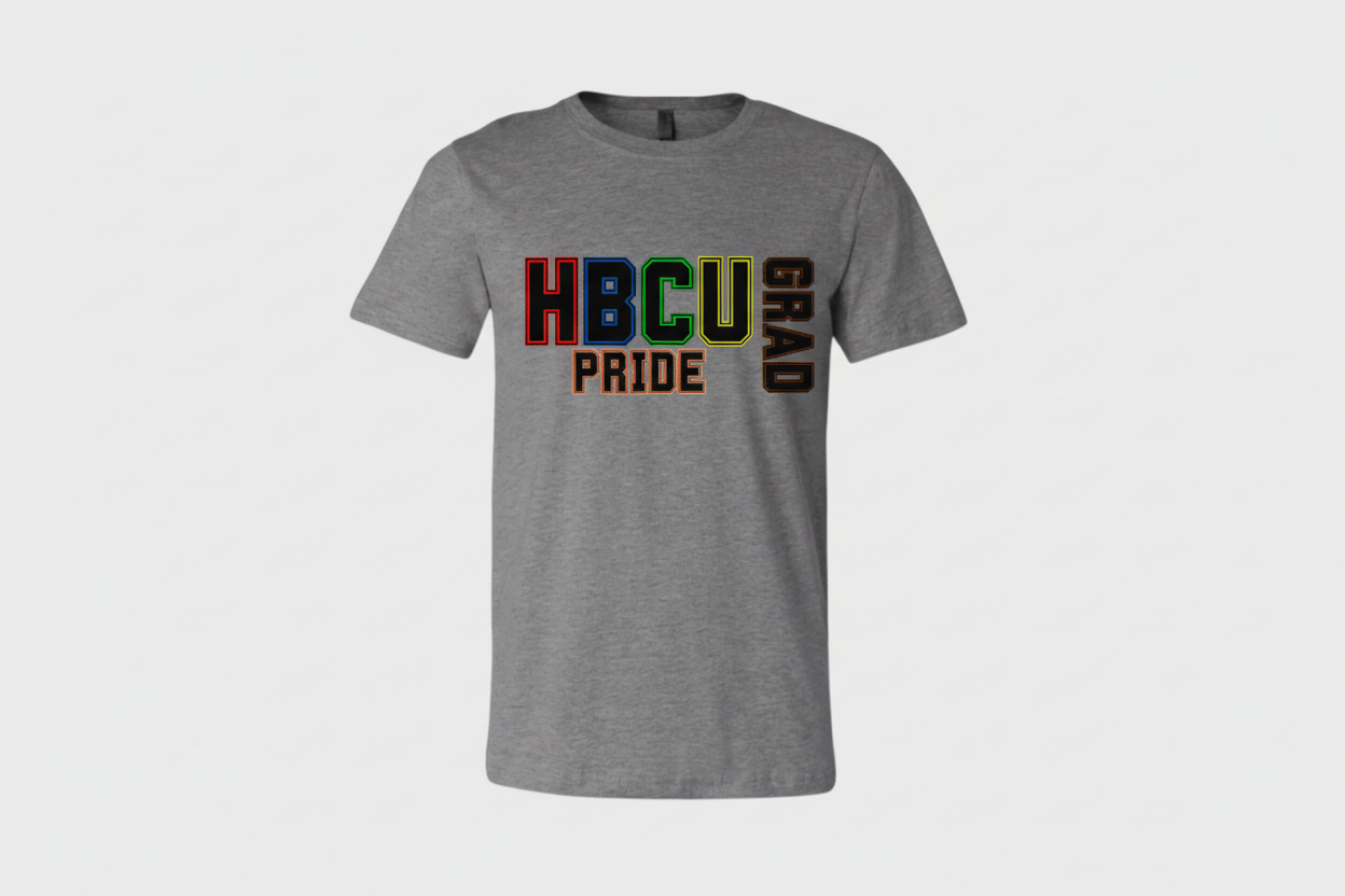 Short Sleeve T-shirt: HBCU Grad Pride