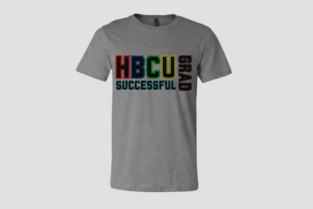 Short Sleeve T-shirt: HBCU Grad Successful - view 2