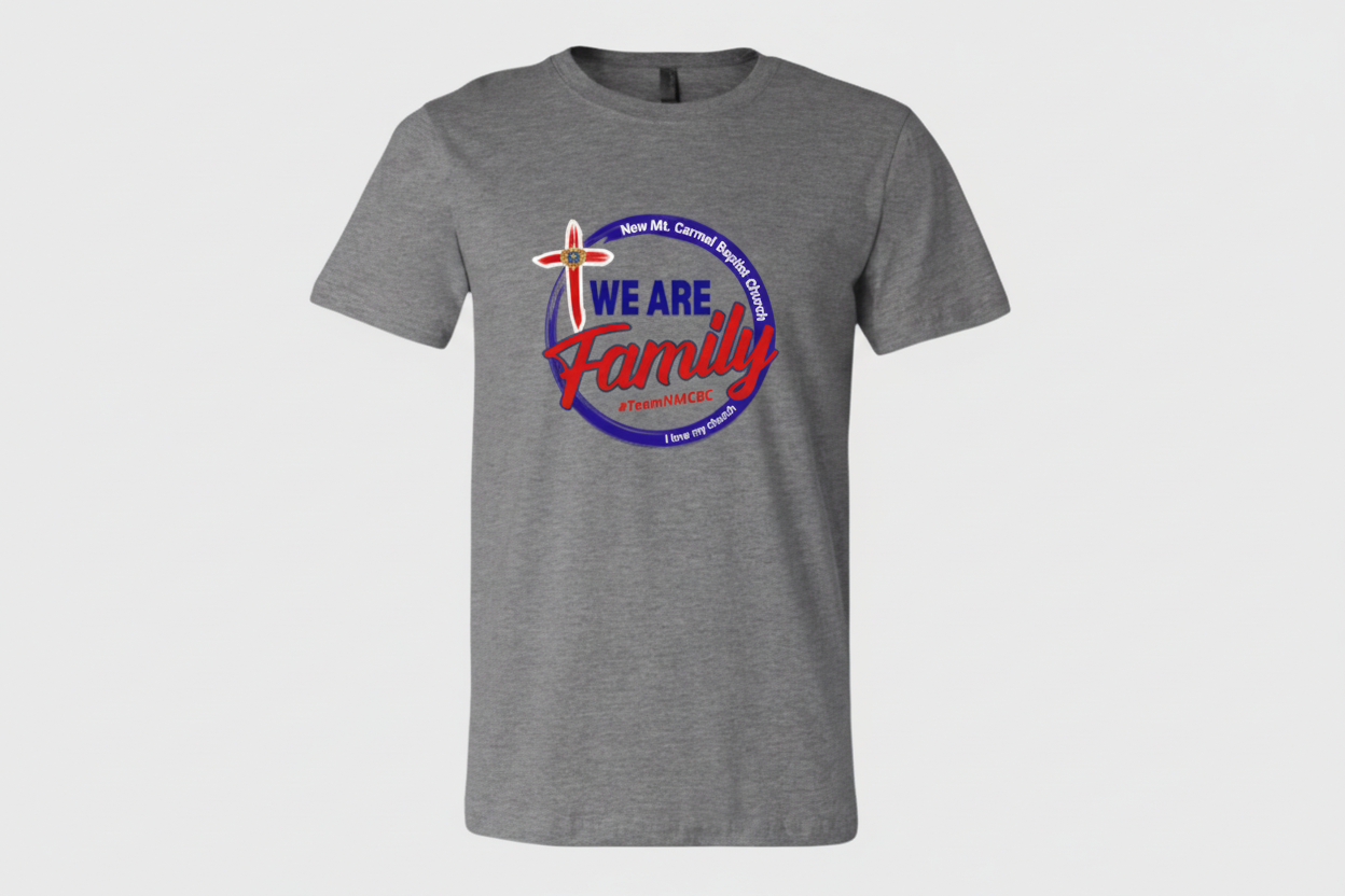 NMCBC Short Sleeve T-shirt: We Are Family