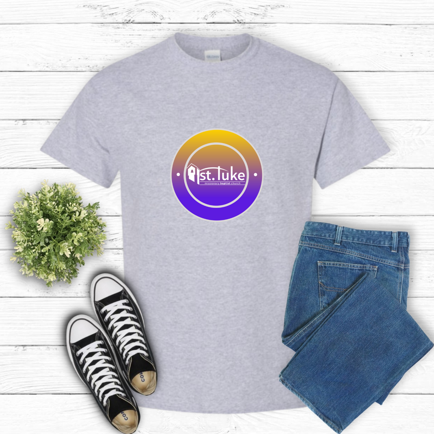 St. Luke Traditional Logo T-Shirt