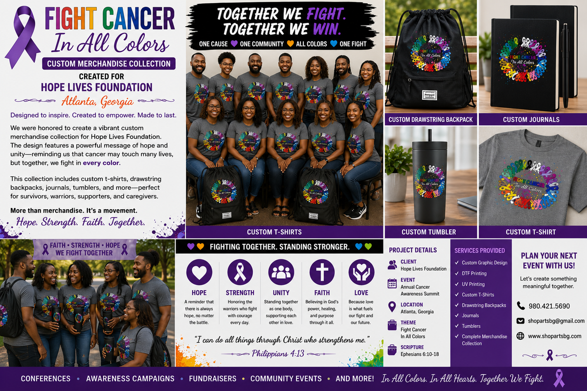 Fight Cancer In All Colors Collection