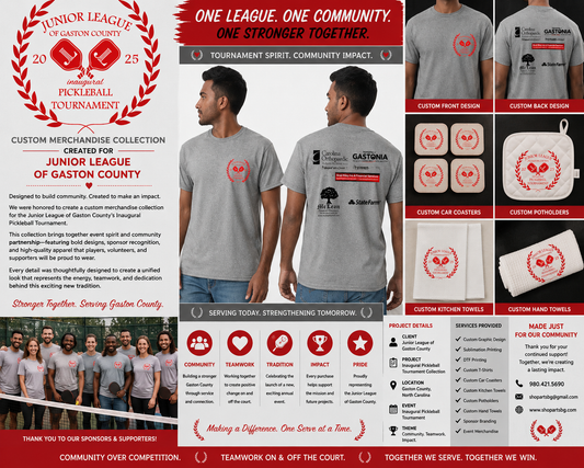 Junior League of Gaston County Pickleball Tournament Collection