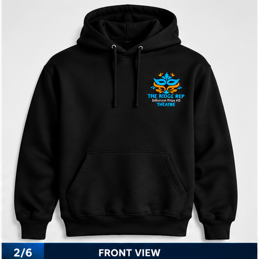 Ridge Rep Theatre Hoodie front view