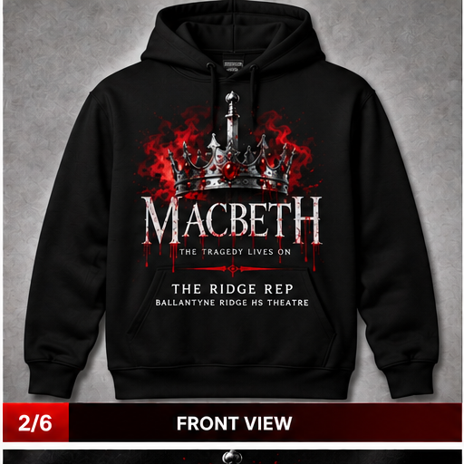 Ridge Rep Macbeth Hoodie front