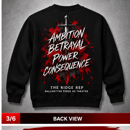 Ridge Rep Macbeth Crewneck back