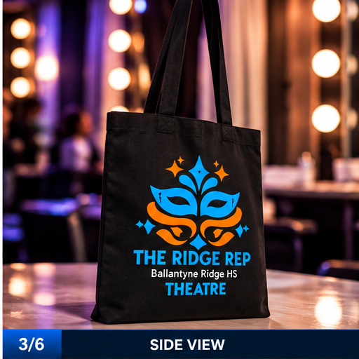 Ridge Rep Theatre Tote side view