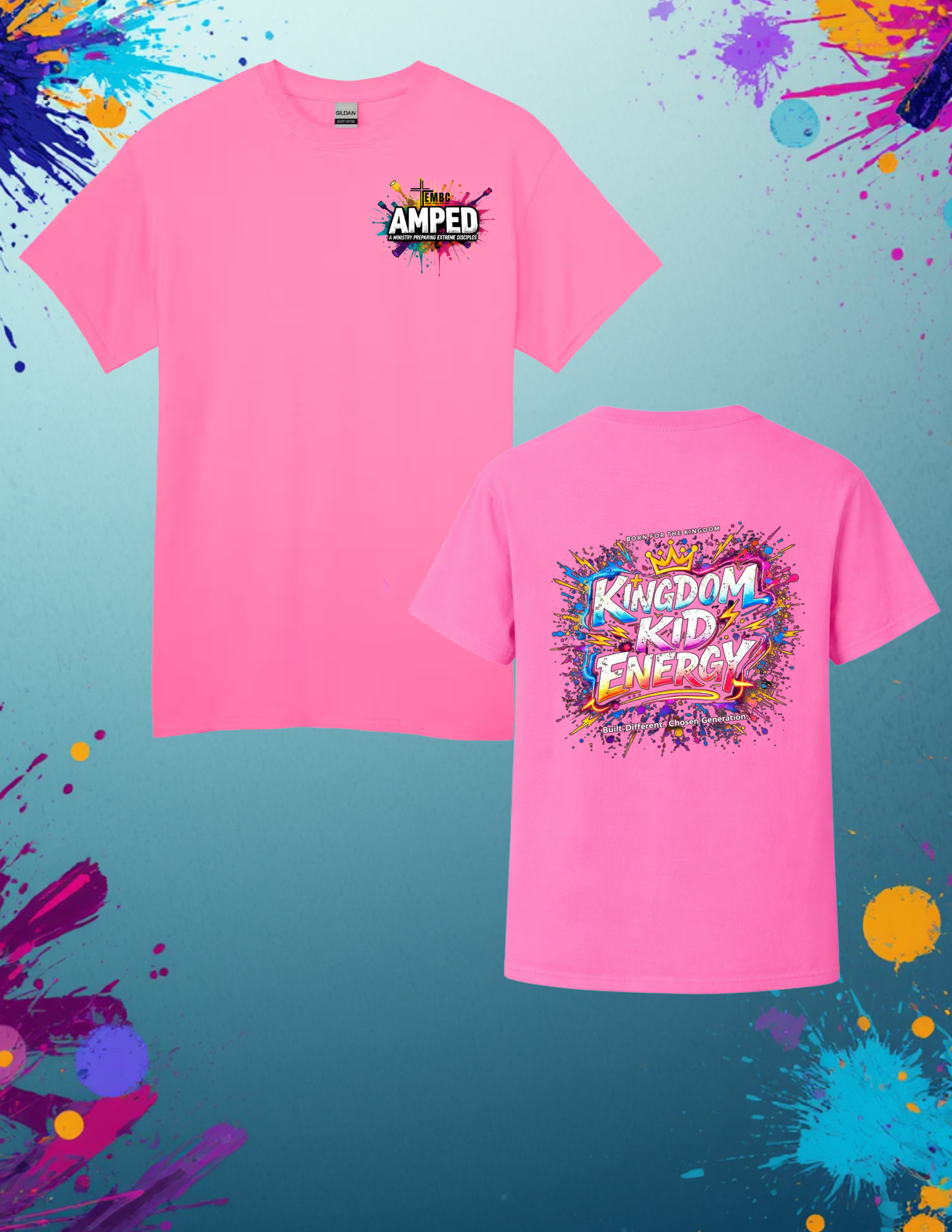 AMPED Kingdom Kid Energy Tee - Toddler