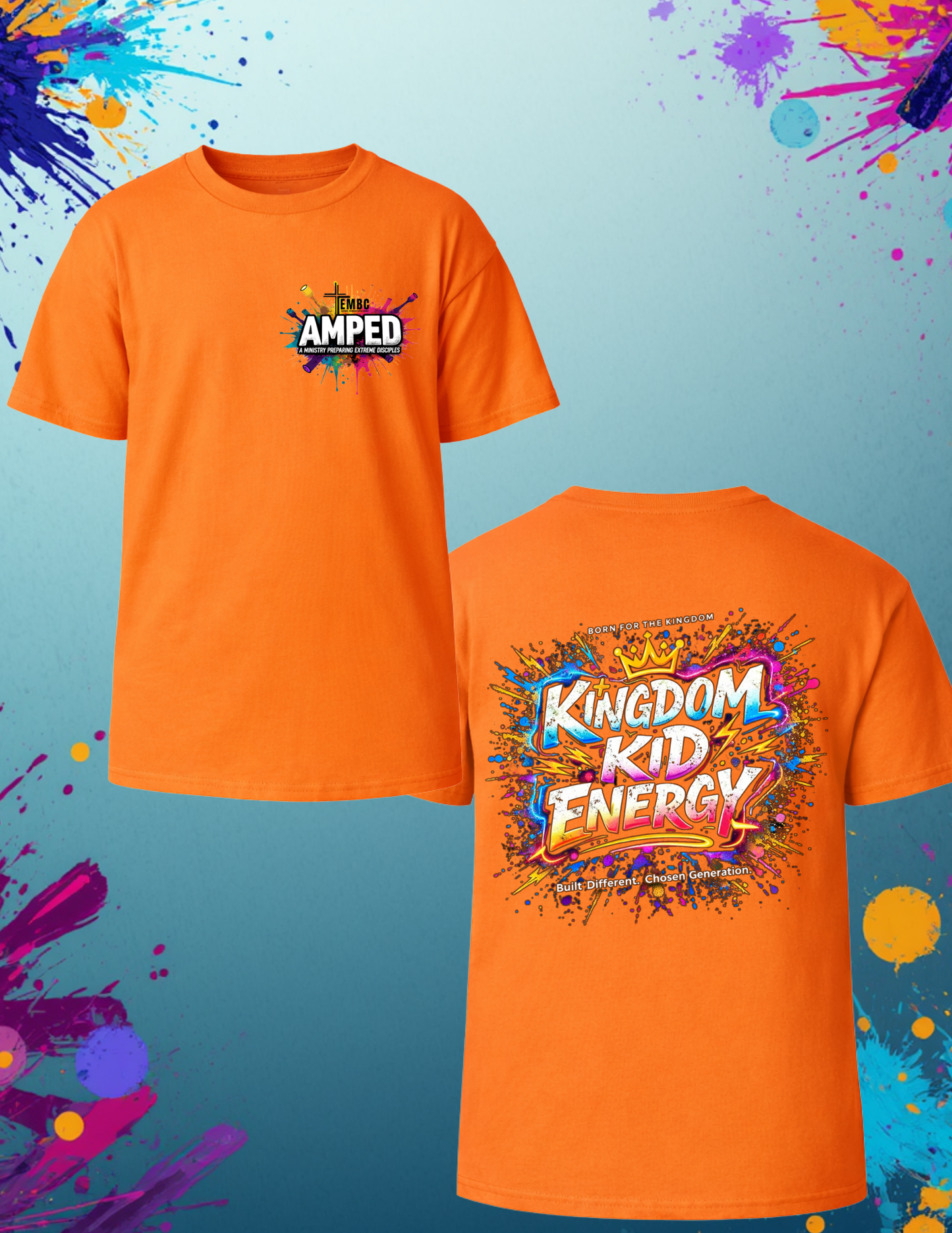 AMPED Kingdom Kid Energy Tee - Youth
