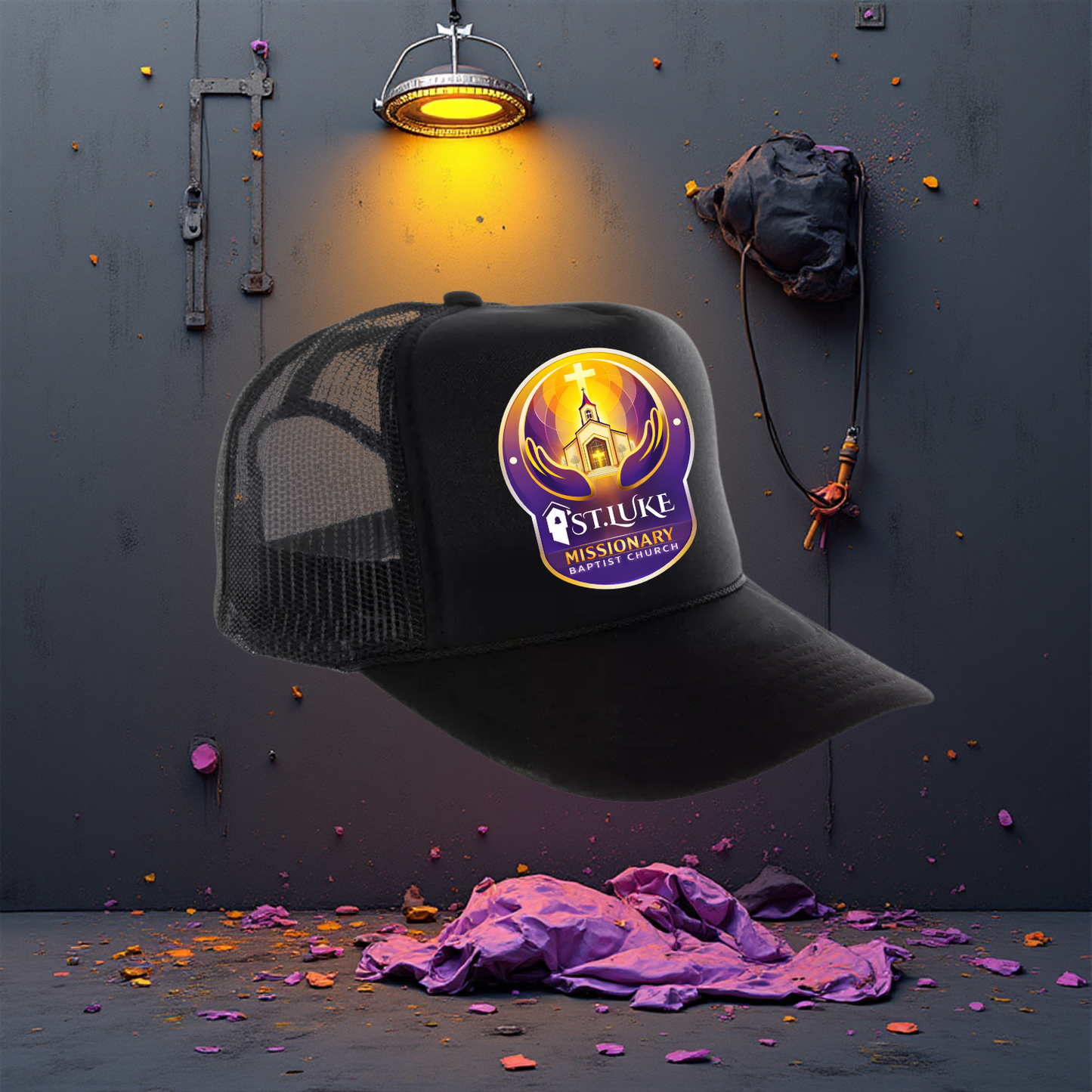 St. Luke New Logo Trucker Hat