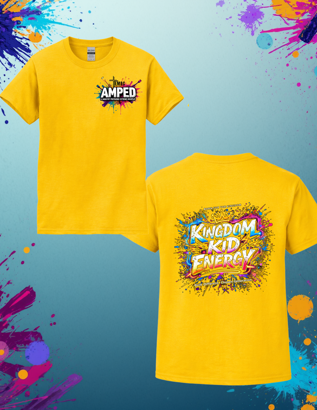 AMPED Kingdom Kid Energy Tee - Youth