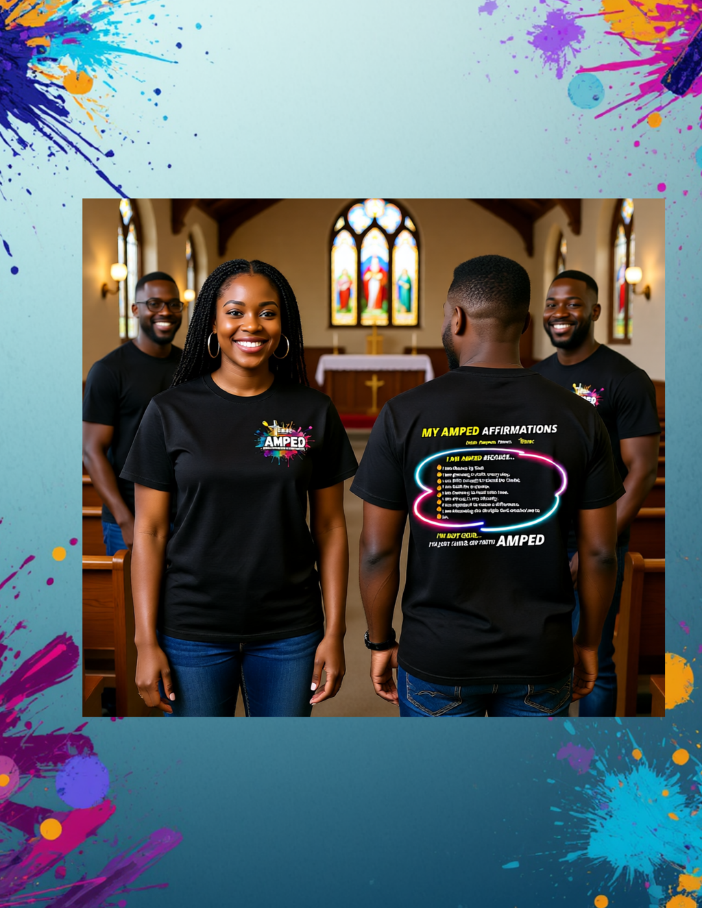 AMPED Affirmations Tee - Adult
