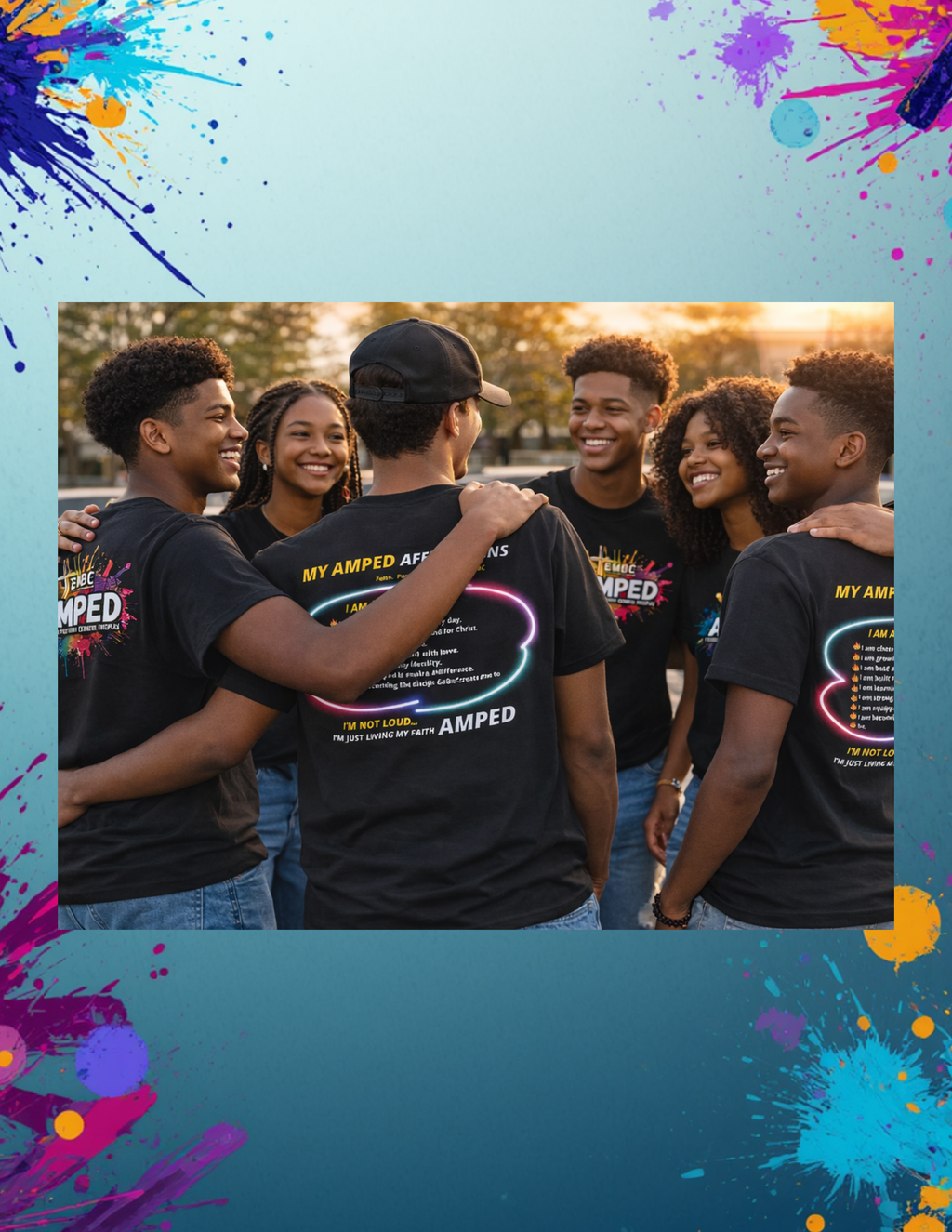 AMPED Affirmations Tee - Adult