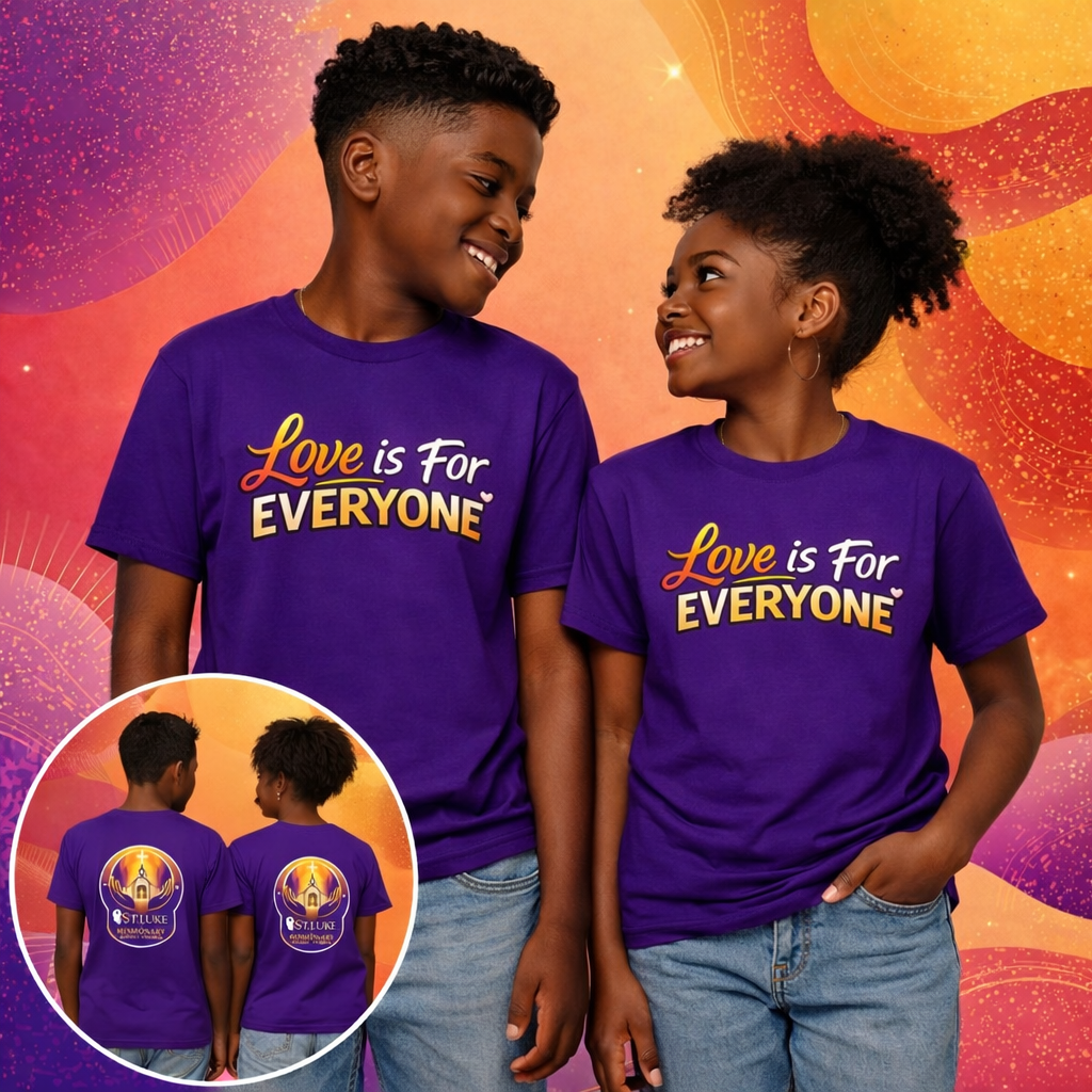 St. Luke SLMBC “Love Is For EVERYONE” Signature Tee - Youth
