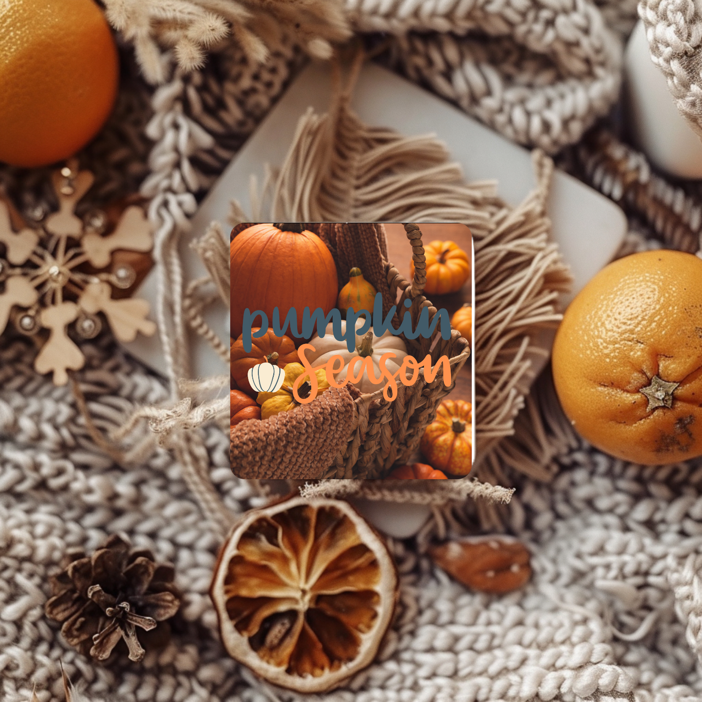 “Pumpkin Season” Coaster