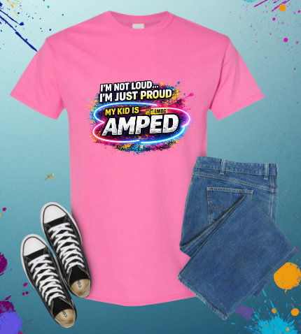 AMPED Proud Parent Tee