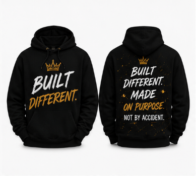 Legacy in Progress™ 03 Built Different Hoodie