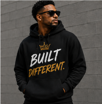 Legacy in Progress™ 03 Built Different Hoodie
