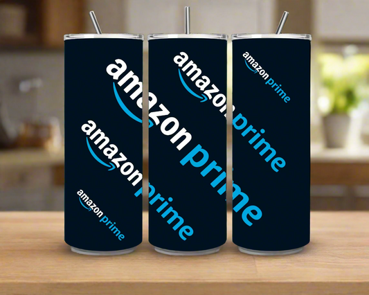 Tumbler: Amazon Prime UV Printed Tumbler – 20oz