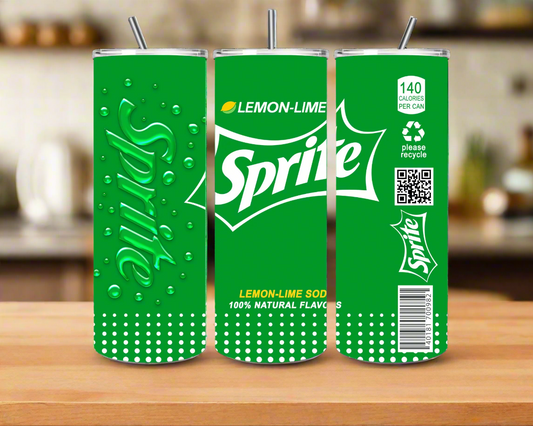 Tumbler: Sprite UV Printed Tumbler – 20oz