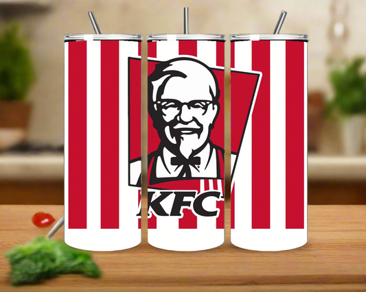 Tumbler: KFC UV Printed Tumbler – 20oz