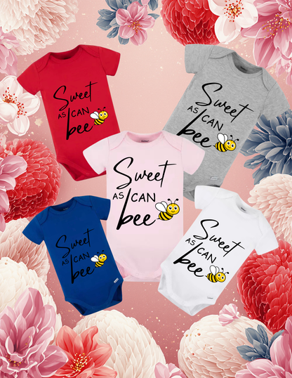 Sweet As Can Bee Baby Bodysuit