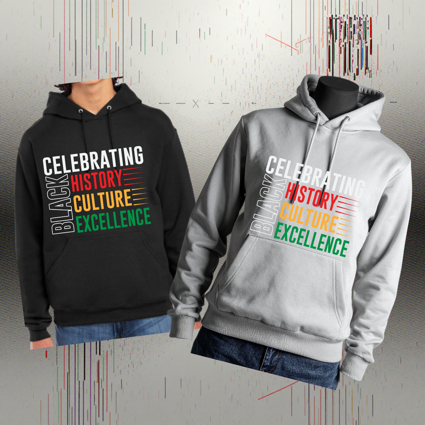 Celebrating Black Excellence Hoodie (History • Culture • Excellence)