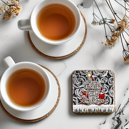 “Have Yourself a Merry Little Christmas” Tree Coaster