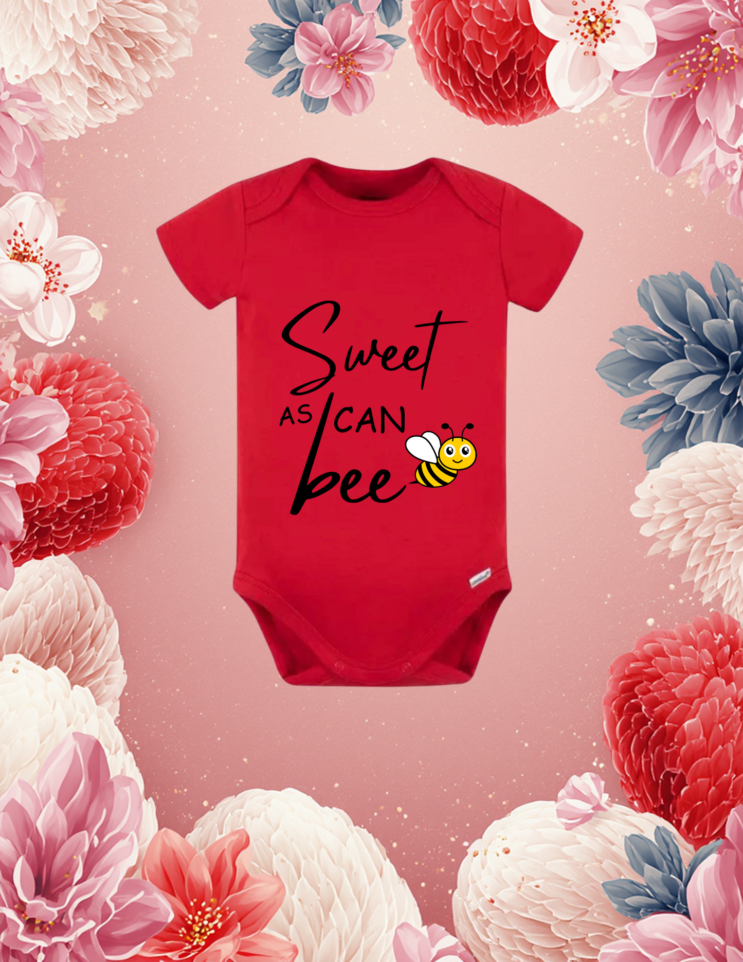 Sweet As Can Bee Baby Bodysuit