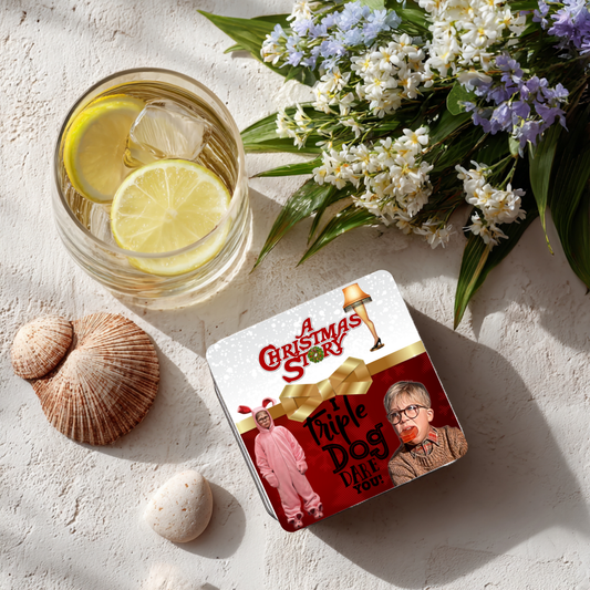 “I Triple Dog Dare You” Christmas Coaster