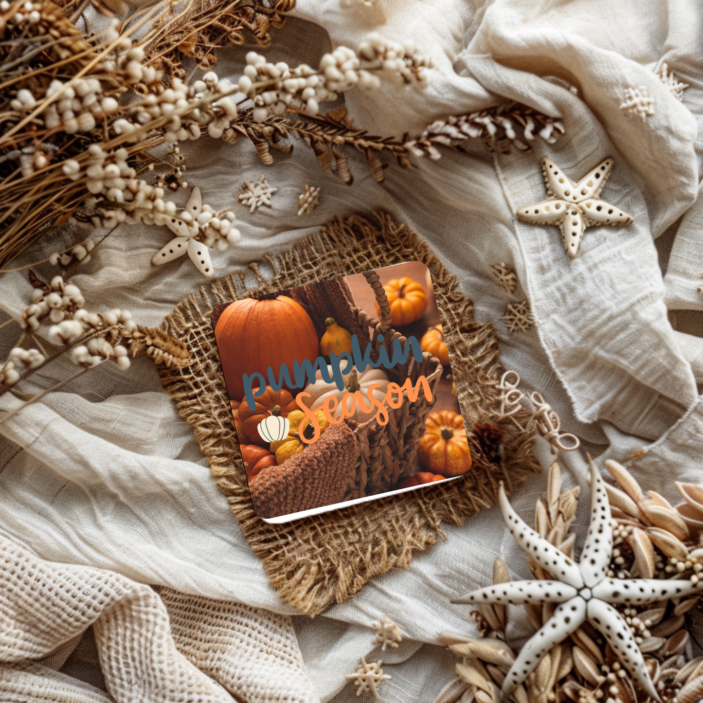 “Pumpkin Season” Coaster