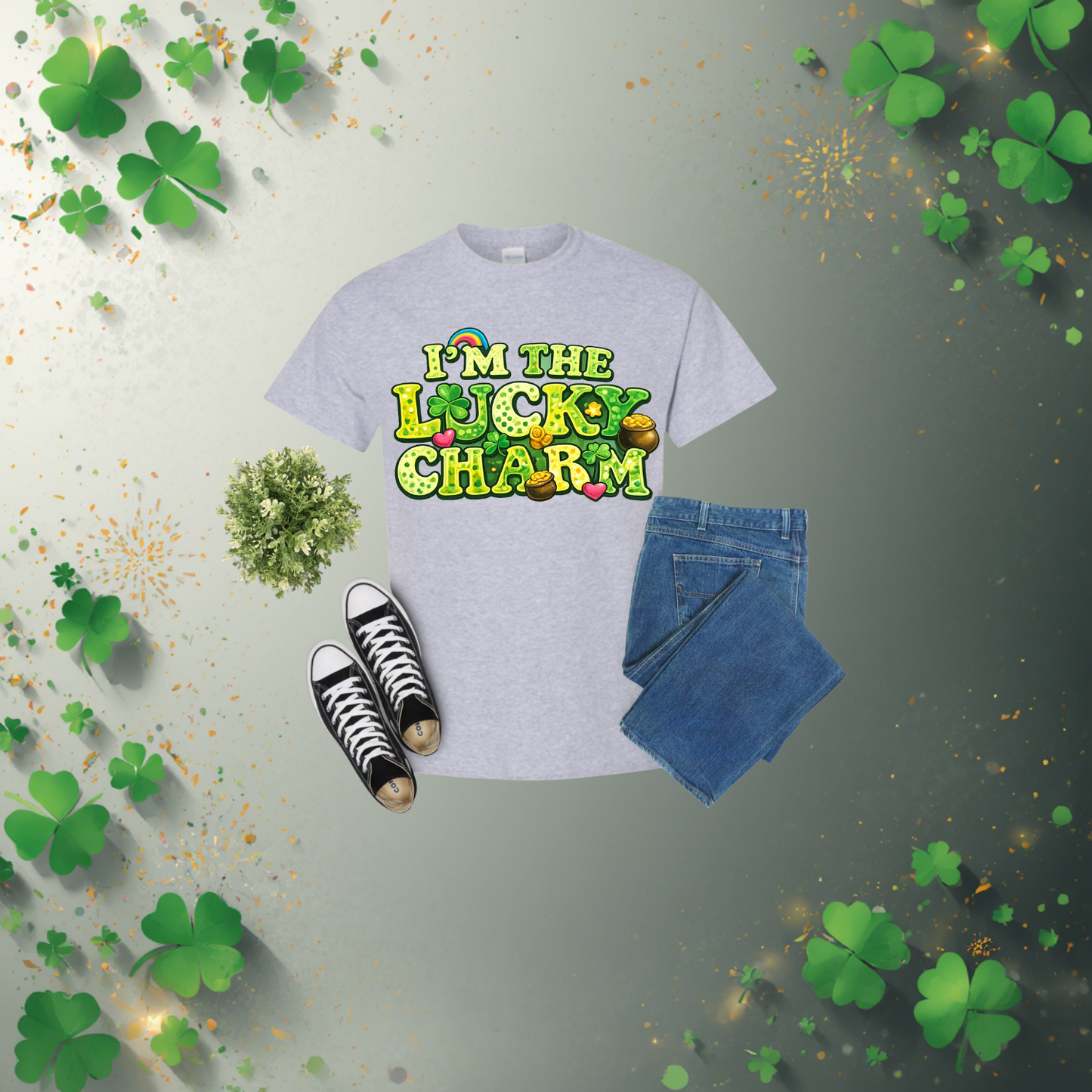 I’m the Lucky Charm — St. Patrick’s Day Tee