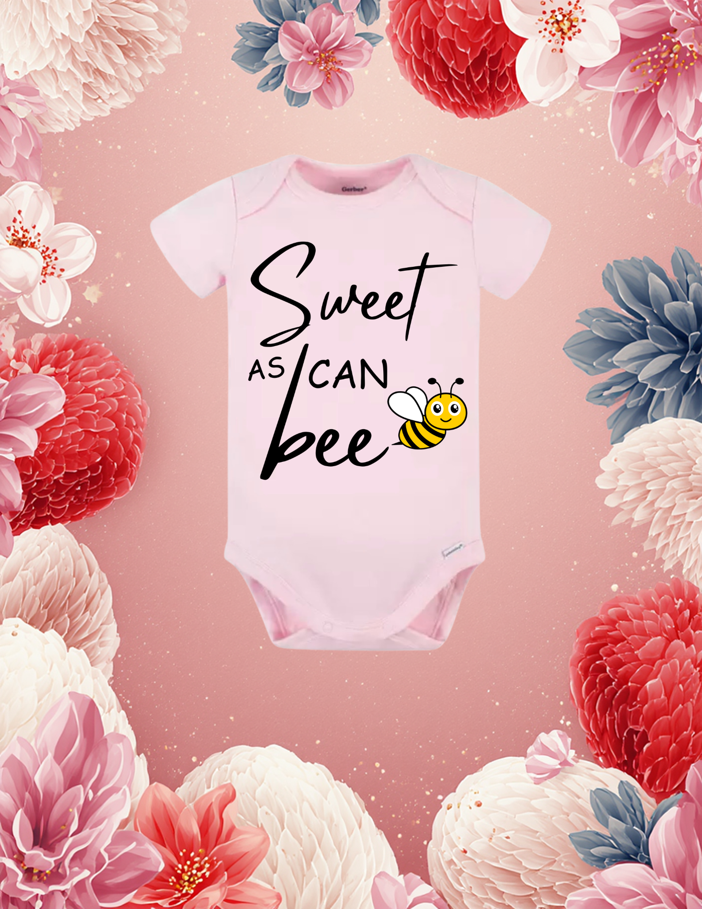Sweet As Can Bee Baby Bodysuit