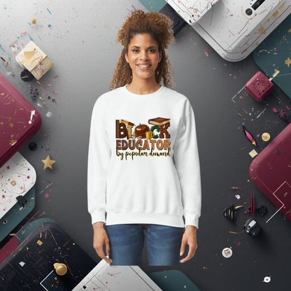 Black Educator "By Popular Demand" Sweatshirt